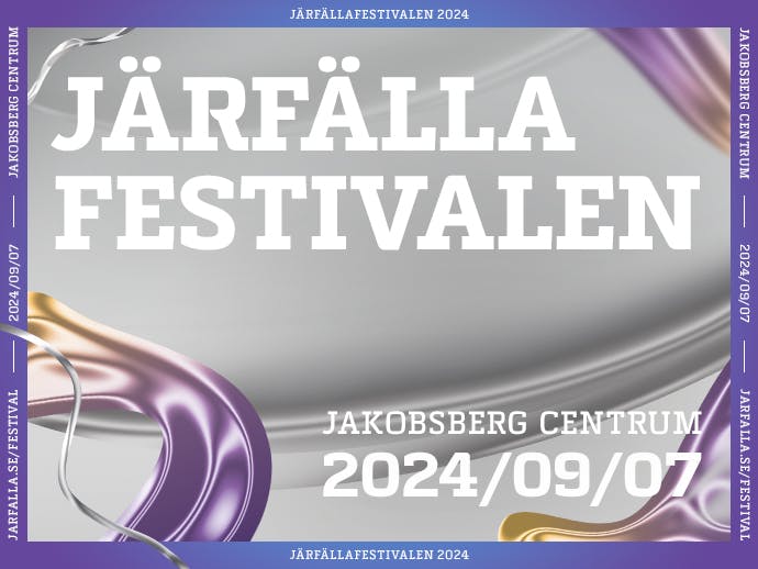 Det blir festival i Jakobsberg igen